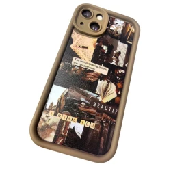 Apple Iphone 13 çexol, qəhvəyi