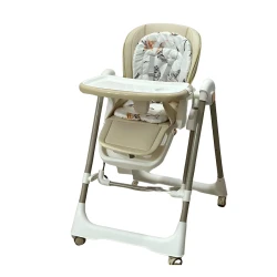 Детский стульчик для кормления Kidilo VL-KIDS-009, 4+ месяца, бежевый Детский стульчик для кормления Kidilo VL-KIDS-009, 4+ месяца, бежевый