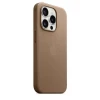 MagSafe ilə Dəri Case iPhone 15 Pro Max Taupe