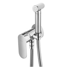 Bide üçün qarışdırıcı Deante Alpinia BGA 034M, gizli montaj, bürünc, gümüşü