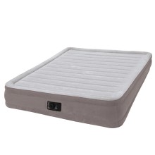 Şişirdilmiş ikinəfərlik çarpayı Intex 67770, bej, 152х203х33 sm