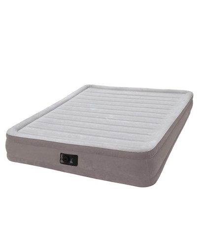 Şişirdilmiş ikinəfərlik çarpayı Intex 67770, bej, 152х203х33 sm