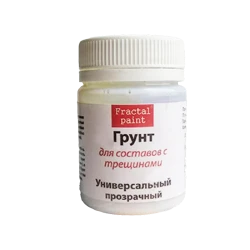 Грунт Fractal Paint универсальный прозрачный для составов с трещинами, 50 мл