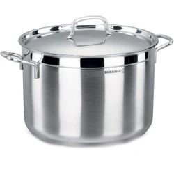 Кастрюля Korkmaz Alfa Extra A1029, 28x18 см, 11 л, Серебристый