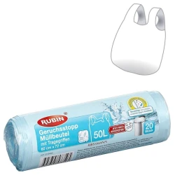 Мешки для мусора Rubin Geruchsstopp, 50 л, 20 шт