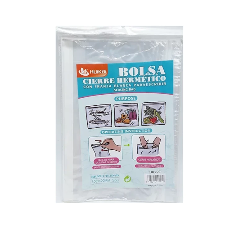 Пищевая упаковка Huikai 300 x 400 мм, 5 шт Пищевая упаковка Huikai 300 x 400 мм, 5 шт