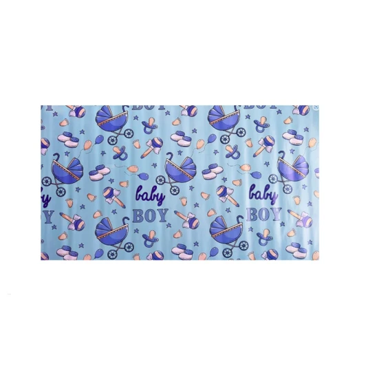 Бумага упаковочная Baby Boy, 50х70 см Бумага упаковочная Baby Boy, 50х70 см