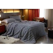 Örtük MiraNova SF-348, 210x230 sm, bambuk, boz
