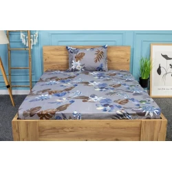 Комплект постельного белья Moon Star SHA-0000985, простыня 100x200 см, наволочка 50х70 см (1 шт), односпальный, хлопок, разноцветный