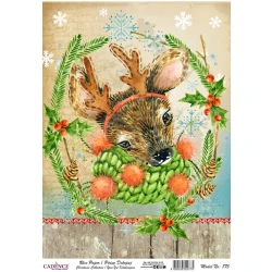 Рисовая бумага для декупажа Cadence A3,775 30x42 см