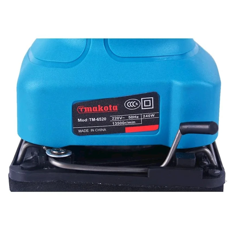 Шлифовальная машина Tmakota TM-6520, 230W, синий/черный Шлифовальная машина Tmakota TM-6520, 230W, синий/черный
