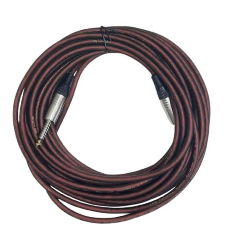 Инструментальный кабель W-080, 10 м, коричневый Инструментальный кабель W-080, 10 м, коричневый