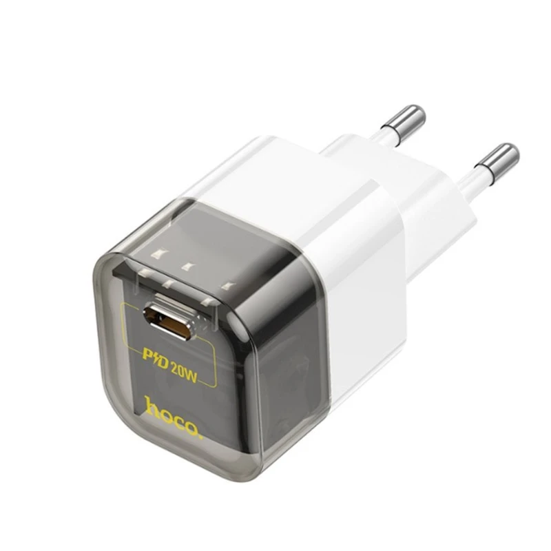 Şəbəkə enerji toplama Hoco C125A, Ağ/Qara Şəbəkə enerji toplama Hoco C125A, Ağ/Qara