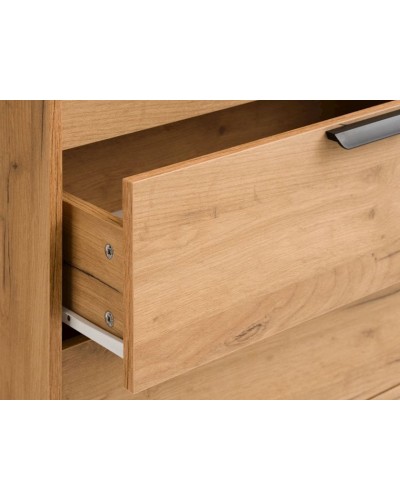 Komod JYSK Jenslev 71x36x89 sm, 4 qutu, qəhvəyi