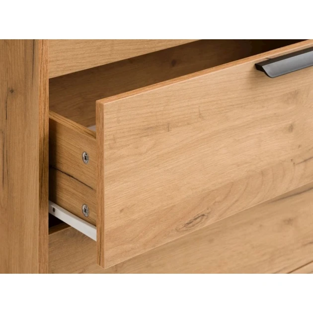 Комод JYSK Jenslev 71x36x89 см, 4 ящика, коричневый Комод JYSK Jenslev 71x36x89 см, 4 ящика, коричневый