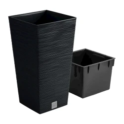 Горшок Prosperplast DFSH300, черный