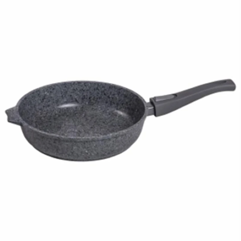 Сотейник Мечта Premium 26901, 26 см, Алюминий, Съемная ручка, Серый