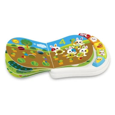 Книга-игра Chicco Baby Senses Animals Junior, от 6 месяцев, 19.5x19 см