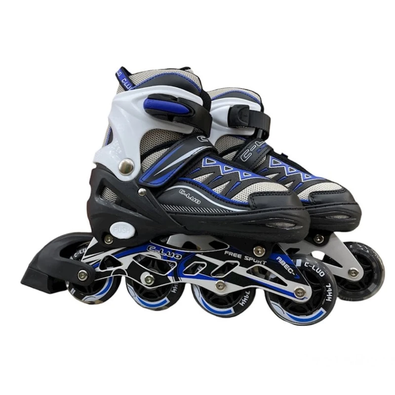 Roliklər uşaqlar üçün YY-803A, ölçü L (38-41), göy/qara