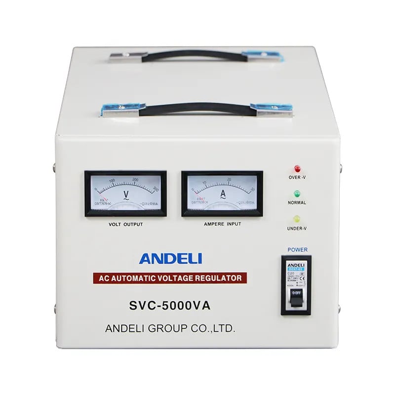 Стабилизатор напряжения Andeli SVC-5000VA, 150-250 В