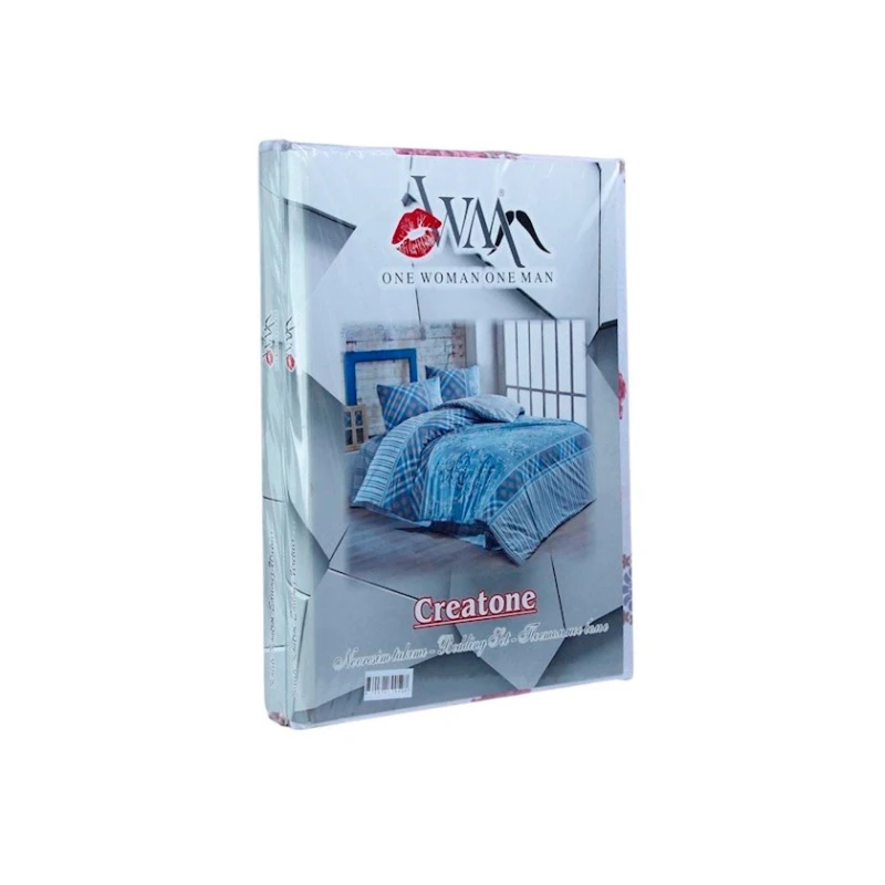 Yataq dəsti Owom Creatone, material kreton, birnəfərlik, 160x220 sm