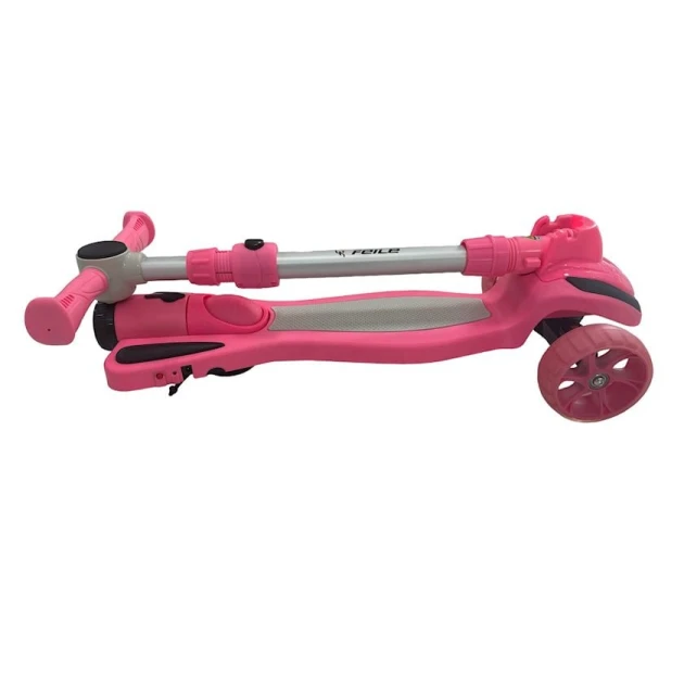 Uşaqlar üçün samokat ZTW-918C, çəhrayı