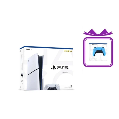 Oyun konsolu Sony Playstation 5 DualSense 1TB + Coystik Starlight Blue Hədiyyə Oyun konsolu Sony Playstation 5 DualSense 1TB + Coystik Starlight Blue Hədiyyə