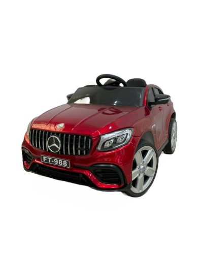 Uşaq elektrik avtomobili Mercedes-Benz GLC 63 FT-988, qırmızı