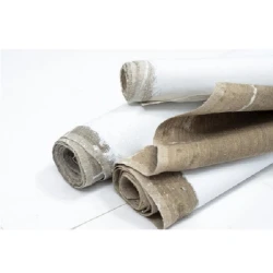 Холст грунтованный Rosa Gallery, лен, среднее зерно, акрил, ширина 2 м, 335 г/м²