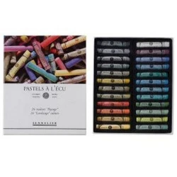 Набор сухой пастели Sennelier Paysage, 24шт