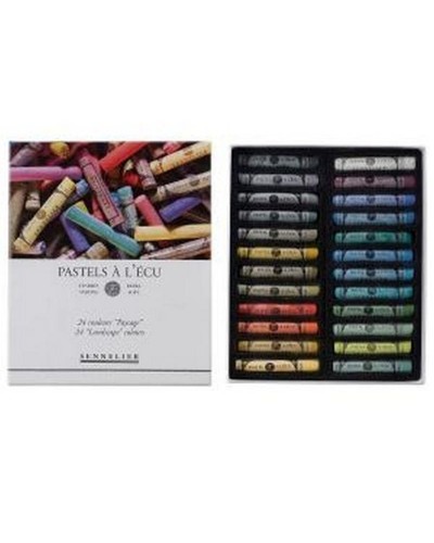 Quru pastel dəsti Sennelier Paysage, 24 ədəd