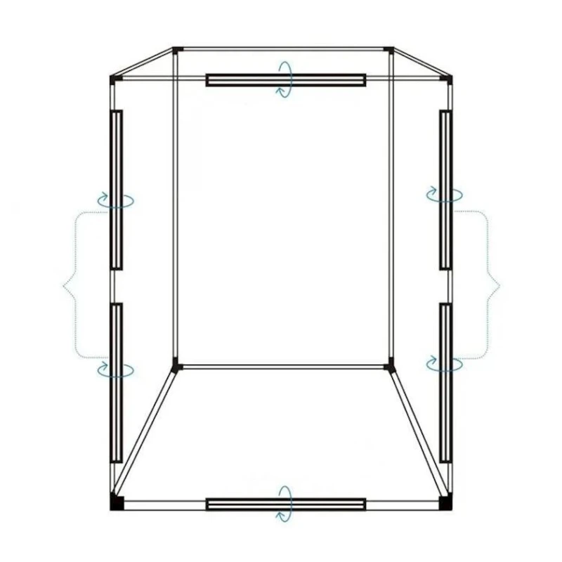 Фотобокс для предметной съемки PU5210 Фотобокс для предметной съемки PU5210
