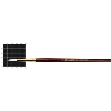 Yumru fırça Kolos Snow 1098R, sintetika, № 4