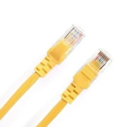 Патчкорд GCabling Cat6 Yellow, 5 м