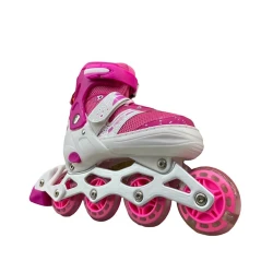 Роликовые коньки для детей K603C, размер S (29-33), розовый Роликовые коньки для детей K603C, размер S (29-33), розовый