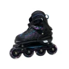Роликовые коньки для детей M6740, черные, размер M (35-38)