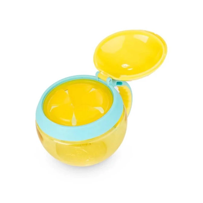 Контейнер для перекусов Zoo Пчела, желтый, 1+ год