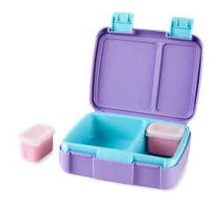 Yemək konteyneri Zoo Narwhal, bənövşəyi, 3+ yaş