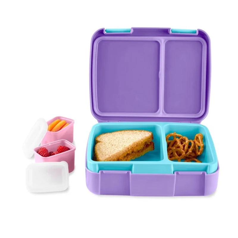 Контейнер для еды Zoo Narwhal, фиолетовый, 3+ лет