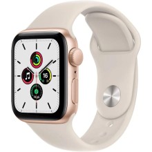 Ağıllı saat Apple Watch SE GPS 40mm Gold Aluminium with Starlight Sport Band (MKQ03RU/A)