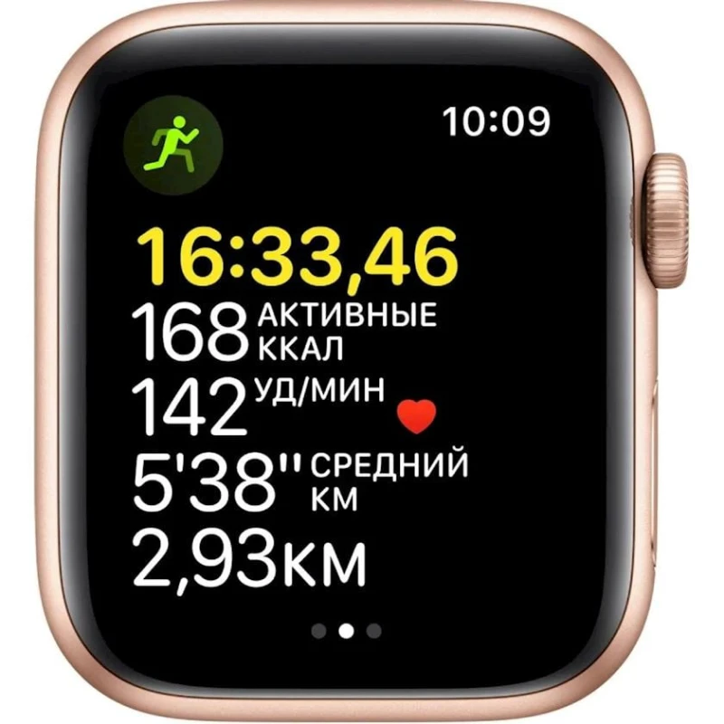 Смарт-часы Apple Watch SE GPS 40mm Gold Aluminium with Starlight Sport Band (MKQ03RU/A)