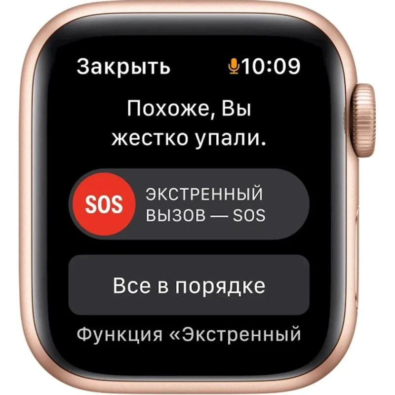 Смарт-часы Apple Watch SE GPS 40mm Gold Aluminium with Starlight Sport Band (MKQ03RU/A)