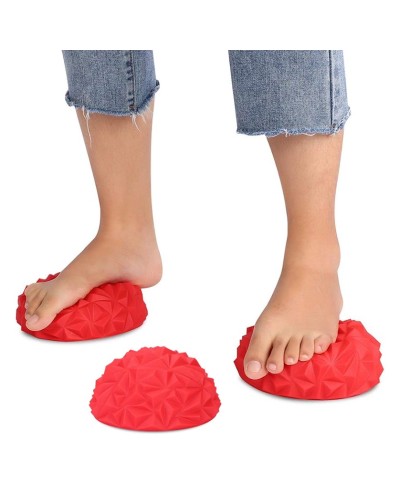 Masaj yarımkürə topu, PVC, 16.5 x 8.5 sm, məhsul çeşiddə