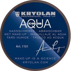 Грим театральный, кремообразный Kryolan 1101 Aquacolor 101, 8 мл