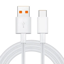 Кабель USB Xiaomi 6A Type C, Белый