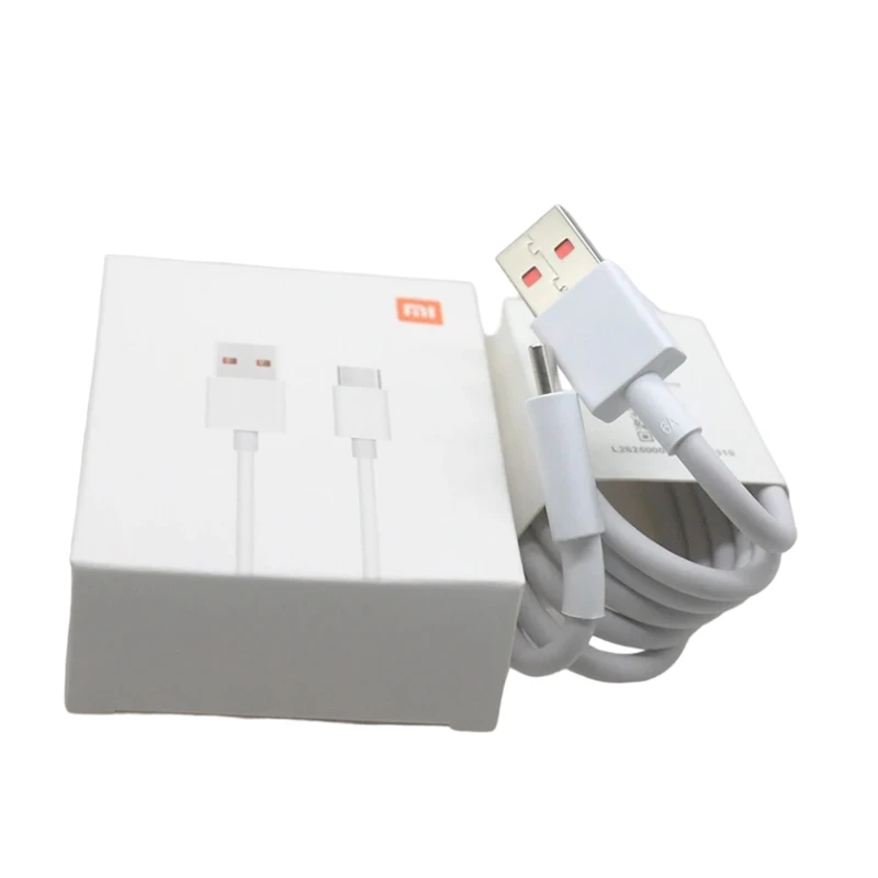 Кабель USB Xiaomi 6A Type C, Белый Кабель USB Xiaomi 6A Type C, Белый