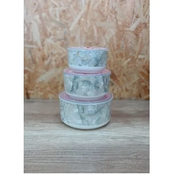 Набор контейнеров Sahara SHA-00001512, керамика, разноцветный, 3 шт