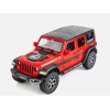 Oyuncaq maşın Jeep Wrangler 4x4, qırmızı