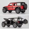 Oyuncaq maşın Jeep Wrangler 4x4, qırmızı
