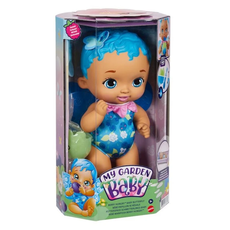 Kukla My Garden Baby, Berry Hungry Baby Butterfly Doll GYP01, 30 sm